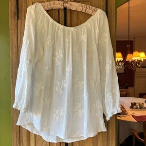 Soft Surroundings Peasant Top